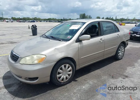 2007 Toyota Corolla Le из США, поврежденный, VIN 2T1BR32EX7C842112